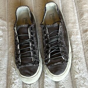 PEDRO GARCIA Parson Phat Laced Pipa grey Satin Sneakers
Eu-39